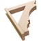 Ekena Millwork 5 1/2-in W x 26-in D x 30-in H Balboa Trad Rough Cedar Woodgrain TimberThane Outlooker, Primed Tan OUTUR055X26X30BOA04RCPR - alternate 6